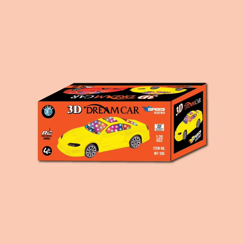 3D Dream Car Box